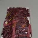 SIMISI RIBBON 24Pcs Burgundy Christmas Velvet Ribbon Bows Decorations Xmas Ornaments Vintage Decor for Tree, Wreath, Garland (3/8'' Width, 5 * 7 inch)