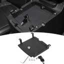 for Jeep JL Center Console Storage Safe Box with Key Lock for Jeep Wrangler JL JLU 2018+ for Gladiator JT 2020+ Black Interior Accessories