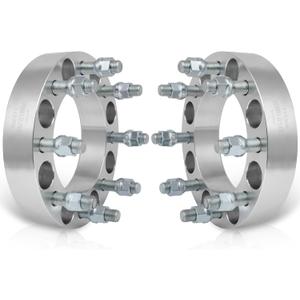 ECCPP 2PCS 8 Lug Wheel Spacers 1.5 inch 8x6.5 to 8x6.5 8x165.1mm 126.15mm CB 9/16" Studs Fits for ford F250 for Ram 2500 Ram 3500 W250 W300