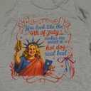 You Look Like 4th Of July Makes Me Want A Hot Dog Real Bad Tank Top