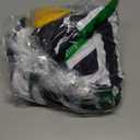 Men's Referee Costume Kit Official Referee Shirt Womens Ref Hat Whistle Yellow Red Penaltys Flag for Football Halloween S