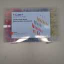 Kuject 500PCS Multipurpose Heat Shrink Wire Connectors Waterproof Electrical Crimp Connector Assortment Kit, Insulated Ring Fork Spade T-Tap Solder Butt Splice Terminal for Automotive Marine Boat