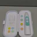 Frida Baby Electric Nail Buffer | Safe + Easy Baby Nail File, Baby Nail Clippers + Nail Trimmer Kit for Newborn, Toddler, Children's Fingernails/Toenails, 4 Buffer Pads, LED Light, Storage Case, White