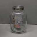 DD&HAPP Glass Beverage Dispenser With Stainless Steel Spigot,1.2 Gallon Mason Jar Drink Dispenser,Sun Tea,Lemonade & Juice Dispenser for Parties, Weddings & Events.Leak-Proof, Infuser Included.