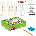 2 x CiaraQ Polymer Clay-Oven Baked Modeling Clay with Sculpting Tools, 24 Colors, 1.2 lbs, Great for Children and Artists.