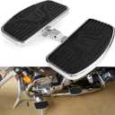 Motorcycle Foot Pegs Floorboard Front/Rear passenger Compatible with Honda Magna VF250/VT250/VF750 Yamaha V-STAR DragStar XVS 650 / Virago XV125/250/400 Pair 1994-2013 (Rear)