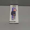 AMTOVL Hex Key Set, 9PCS Metric Allen Key Set, 1.5-10MM, Anti-Slip Long Ball End Hex Wrench Set, Color Coding Hex Key Set for Disassembling Mechanical Equipment, Vehicle, and Bicycle Repairs