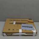 Pecute 2-in-1 Cat Window Perch & Wall Shelves, Cat Hammock Window with Solid Wood, Strong Suction Cup, Washable Cover Mat, Kitten Window Seat Indoor, Cats Perch Bed for Birds Watching Inside,16"x10"