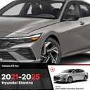 4PCS in-Channel Window Rain Guards Fit for Hyundai Elantra 2021-2026