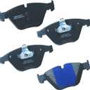 Bendix Premium SBM1260A Semi-Metallic Front Brake Pads for BMW 328i xDrive 2009, 530i 2007-2004, X1 2015