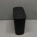 TIPGO Automatic Motion Sensor Bathroom Trash Can with Lid, 2.6 Gallon Touchless Trash Bin, Smart Garbage Can Plastic Slim Wastebasket for Bedroom, Office, Dorm (Black)