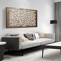 LAOTOART Abstract Canvas Wall Art for Bedroom - Modern Wall Pictures for Living Room - Art Work for Office Walls Size 24" x 48"
