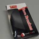 Torino Pro Wave Palm Brush #730 by Brush King - Medium Curve 360 Waves Multi-Purpose Brush (1 Count (Pack of 1), Ebony)