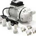 AC 110V-120V Diesel Exhaust Fluid Transfer Pump Self-Priming Electric Diaphragm DEF Pump for Urea, Oil, Water & Irrigation.Diaphragm Pumps with 400W, 10.6 GPM, 36ft LiftWhite