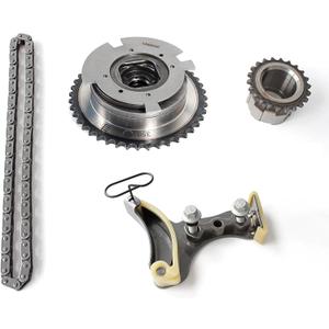 AUCERAMIC TK3216VVT 3SRH60 Timing Chain Kit Fit for Chevrolet Avalanche Camaro Colorado Express Silverado Suburban Tahoe Cadillac Escalade GMC Canyon Savana Sierra Yukon Hummer 4.8L 5.3L 6.0L 6.2L