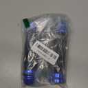 7/ 8" Motorcycle Hand Grips with Bar End Cap, Racing CNC Aluminum & Soft Rubber Handlebar Universal Compatible with Honda CBR1000RR Suzuki GSXR 600 750(Blue)