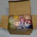 28 Pack Glitter Stress Balls Squishy Fidget Toys, Birthday Party Favors for Kids Boys Girls Teens School Classroom Exchange Prizes Gifts, Anxiety Stress Relief Squeeze Balls Bulk, Goodie Bag Stuffers