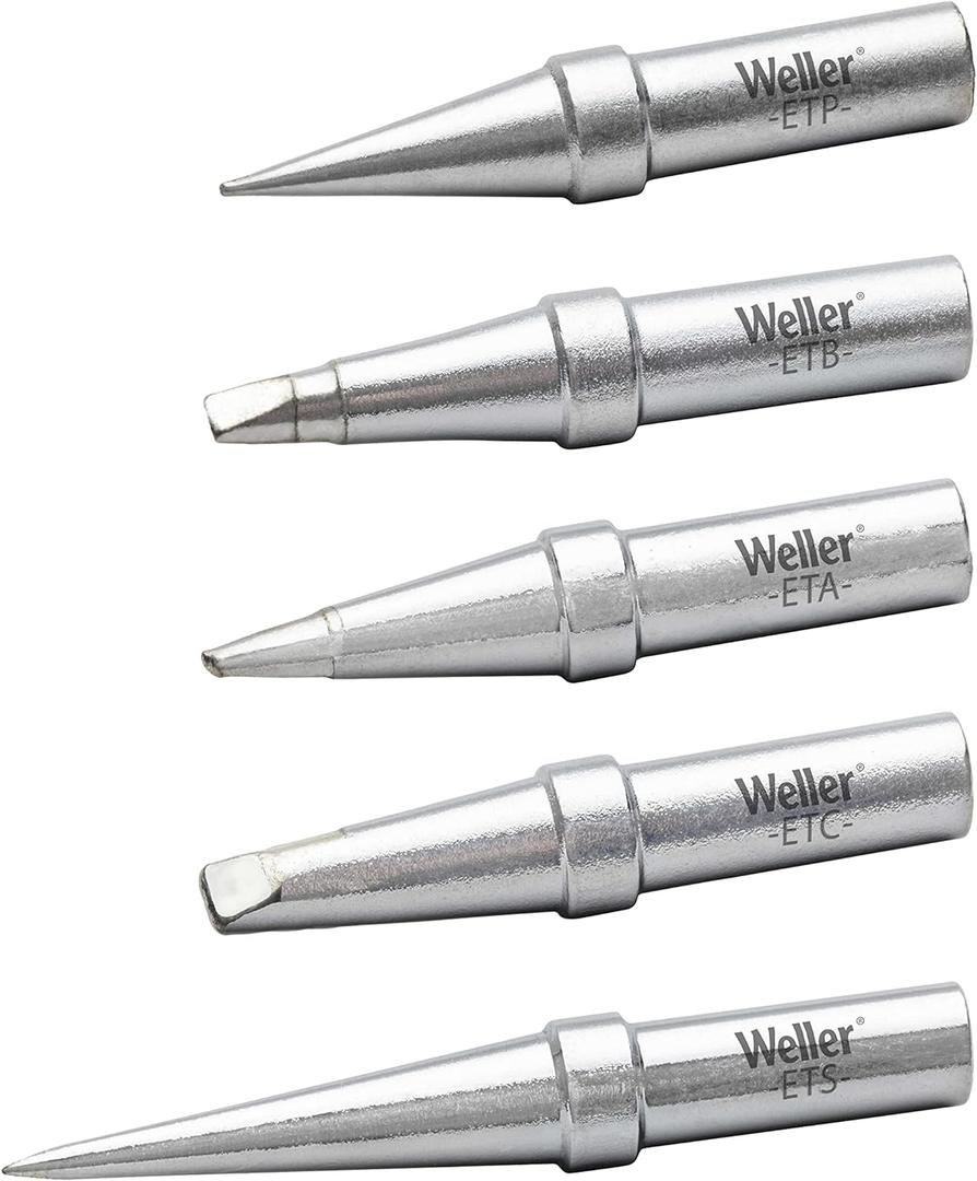 Weller Juego de puntas originales de 5 piezas para WE1010NA | ETSET-5
