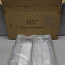 OCG Under Sink Cabinet Organizer Two Tier Pull Out Shelf (14.75W x 21D), Under Sink Sliding Shelf for Kitchen Bathroom Cabinet 2 Tier Chrome