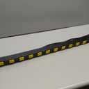 HHSOET 16 Outlet Long Power Strip, 4FT Heavy Duty Power Strip with 4800J Surge Protection, 20a Mountable Wide-Spaced Outlets for Home, Office, Garage & Workshop - ETL Certified (Yellow)