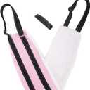 VOOPET Dog Sling, Help Lift Back Legs, Portable Hip Support Harness Assist Lift Dogs Rear for Canine Aid - Pet Lift Harness for Small Medium & Large Dogs Hind Leg Support Rehabilitation (Pink)