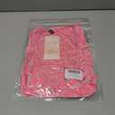 Zenlonr Women's Summer Tops Dressy Casual 2025 V Neck Satin Silk Printed Shirts Boho Long Sleeve Work Blouses(Print Pink,Large) (Pink, L)