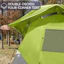 CAMEL CROWN Tents for Camping 8 Person Waterproof Tent Quick Setup Folding Outdoor Backpacking Tents Family Hiking
