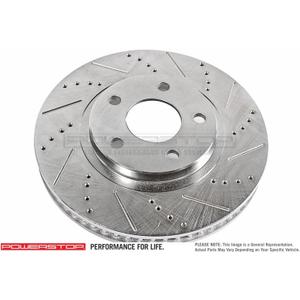 Power Stop JBR1167XR Power Stop Extreme Performance Drilled And Slotted Brake Rotors Rear Right Power Stop Extreme Performance Drilled And Slotted Brake Rotors