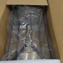 Giadun Wedding Card Box with Slot, 12.6'' Large Glass Card Boxes for Reception, Black Geometric Holder, Clear Decorative Storage Box with Lock for Baby Shower, Birthday Party, Christmas, Bridal Shower