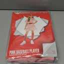 Morph - Pink Baseball Player Costume For Kids, Softball Halloween Costumes For Girls, Movie Character Costumes Toddler (12-14 Years)