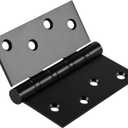 Matte Black Door Hinges,Stainless Steel Heavy Duty Exterior Door Hinges 4 inch