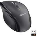 Logitech M705 Marathon Wireless Mouse, Gaming Mouse Wireless, 2.4 GHz USBA Receiver, 5Programmable Buttons, 3Year Battery, PC, Mac, Laptop, Chromebook  Black