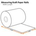 Ship Now Supply 30#, 9"x 1200', Kraft (Pack of 1 Roll)