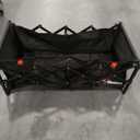 Extra Large Collapsible Wagons Carts Foldable, 450lbs Heavy Duty Folding Beach Wagons with Big All-Terrain Wheels, Utility Wagon Carts for Groceries, Outdoor Camping, Shopping, Beach, Garden