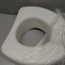 5" Locking Toilet Seat Riser,Elevated Raised Toilet for Senior