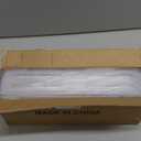 Nieifi Spice Rack Wall Mount, 4 Pack, Clear, Screw or Adhesive Installation, Spice Rack Organizer for Your Kitchen Cabinet or Pantry Door