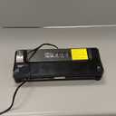 Bonsenkitchen Vacuum Sealer Machine with 40 Bags | Compact Food Sealer for Kitchen Storage & Meal Prep | Multiple Modes | External Vacuum System, Black