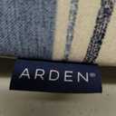 Arden Outdoor Foam Deep Seat Cushion, 2-Pack, 22x24, Premium High-Density Foam, Never Flattens, Weather-Proof for Patio Chair Sofa Couch, French Blue Linen Stripe