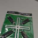 4 Jaw Fuel Tank Lid Wrench Spanner - Adjustable Fuel Pump Sending Unit Remover and Installer Tool - for Use with 1/2 Inch and 3/8 Inch Ratchet Wrenches - 23 to 190mm Range for