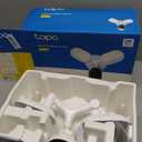 Tapo 2K+ Outdoor Wired Floodlight Security Camera - 2800 Lm Dimmable, Motion Activated, Person & Vehicle Detection, 24/7 Recording, Subscription-Free Local Storage or Optional Cloud, C720