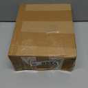 QWORK Acrylic Mask and Glove Dispenser Box 2 Pack  Space-Saving Double Compartment Holder for Home, Office & Clinic