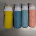 Zafit TSA Approved 3oz Leakproof Travel Bottles for Toiletries, Refillable Containers for Shampoo Conditioner Lotion Body Wash(Multicolored B)