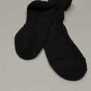 Columbia Men's 3 Pack Casual Cotton Crew Socks (6-12, Black)