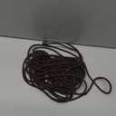 MECCANIXITY Bungee Cord Elastic Cord Heavy Stretch String Rope 5/32" 11 Yards (4mmx10m) Elastic String for DIY Sewing Outdoor Camping Tie Down Hook Strap,Coffee