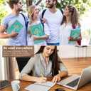 Christian Notebook Gifts for Women Men,Religious Bible Verse Notebook,Faith Prayer Journal for Women Christian Easter Gifts School Supplies (A4 Cross Light Blue)