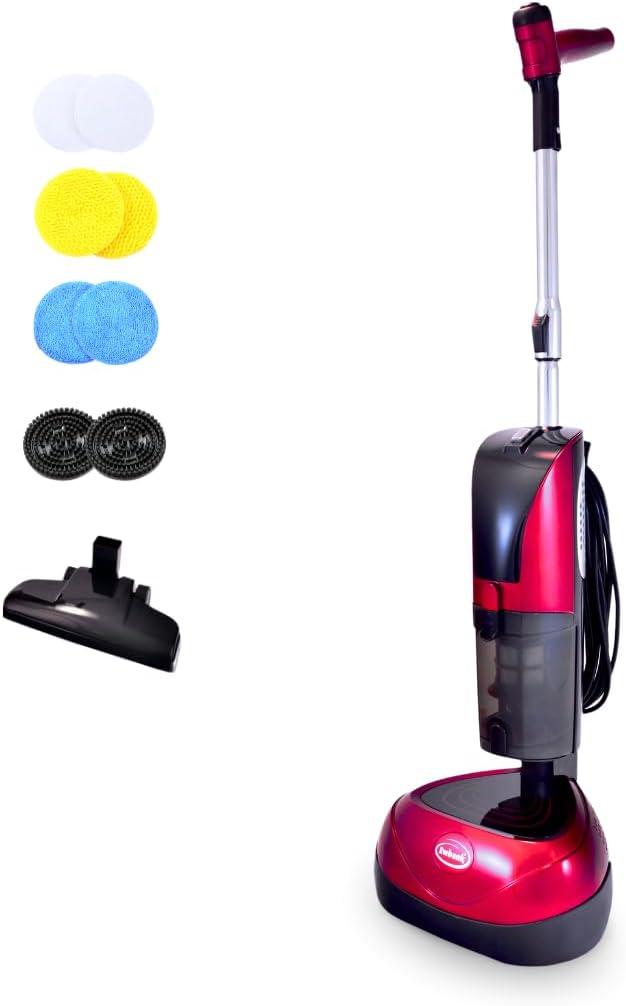 Ewbank EPV1100 4-in-1 Floor Cleaner, Scrubber, Polisher and Vacuum, Red Finish, 23-Foot Power Cord Ewbank EPV1100 4-in-1 Floor Cleaner, Scrubber, Polisher and Vacuum, Red Finish, 23-Foot Power Cord