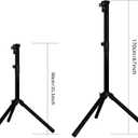 3Dhologramfan Stand with Multi-Function Base3D holographic fan Tripod Stand, holographic Fan Foldable Stand,Fits 15.5-39.4 inch Holographic Projector(3D holographic fan not included)
