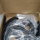 Silicone Vacuum Hose Kit 6PCS 5FT 1/8" 5/32" 3/16" 1/4" 5/16" 3/8" ID High Performance 130PSI With Vacuum Connector 12 Sizes 130PCS Engine Automotive Vacuum Silicone Hose Line Kits