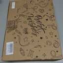 MEHOFOND Fall Pumpkin Baby Shower Decorations Boho Floral Little Pumpkin Party Supplies Blue Disposable Tableware Set 193 Pcs Plates Napkins Plastic Tablecloth for Boy Baby Shower Party