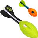 Franklin Sports NERF Vortex Foam Football Dual Power Pack - NERF Ultra Grip + Pocket Vortex Set - Perfect Kids Toy for Pool + Beach Football Fun - Indoor + Outdoor Ball Toy for Kids